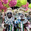 Lễ hội hóa trang Carnival ở Rio de Janeiro, Brazil. (Nguồn: AFP/TTXVN)