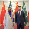 Chủ tịch Trung Quốc Tập Cận Bình và Quốc vương Saudi Arabia Salman. (Nguồn: fortune.com)