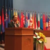 Đoàn Việt Nam do Thứ trưởng Ngoại giao, Trưởng SOM ASEAN-Việt Nam Nguyễn Quốc Dũng làm trưởng đoàn. (Nguồn: TTXVN)