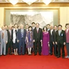 Chủ tịch nước Trần Đại Quang tiếp một số nhân sỹ, trí thức Trung Quốc và Hội Hữu nghị Trung-Việt. (Ảnh: Nhan Sáng/TTXVN) 