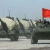 [Photo] Dàn vũ khí hạng nặng của Nga trong buổi tổng duyệt