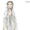 35 mẫu phác thảo váy cưới "cực chất" dành cho ca sỹ Lady Gaga