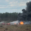 Hiện trường vụ tai nạn. (Nguồn: RIA Novosti)