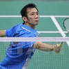 Tay vợt Nguyễn Tiến Minh đã có khởi đầu không thể dễ dàng hơn tại vòng 1 Bahrain International Challenge 2015. (Nguồn: TTXVN)