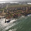 Khu nghỉ dưỡng đẳng cấp 5 sao, được đầu tư hàng trăm tỷ đồng bị bỏ không trên bờ biển Cửa Đại, thành phố Hội An, Tỉnh Quảng Nam. (Ảnh: Tùng Lâm/Vietnam+)