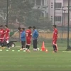 Đội tuyển Việt Nam trong đợt tập trung lần 2.