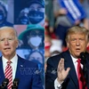 Trong ảnh: Ứng cử viên Tổng thống Mỹ của đảng Dân chủ Joe Biden (trái) và đương kim Tổng thống Donald Trump (phải) (Nguồn: AFP/TTXVN)