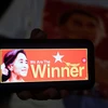 Bà Aung San Suu Kyi trúng cử ghế Hạ viện (Ảnh: Reuters)