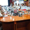 Các quan chức Singapore, Ấn Độ và Thái Lan lập kế hoạch tập trận (Ảnh:THE STRAITS TIMES)