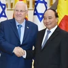 Thủ tướng Nguyễn Xuân Phúc và Tổng thống Israel Reuven R.Rivlin. (Nguồn: VGP News)