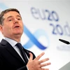 Chủ tịch Nhóm Bộ trưởng Tài chính Eurozone Paschal Donohoe ( Ảnh: AFP/TTXVN)