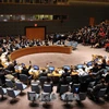 Một phiên họp của Hội đồng Bảo an Liên hợp quốc. (Ảnh: Tư liệu TTXVN)