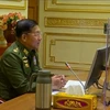 Tổng Tư lệnh các lực lượng vũ trang Min Aung Hlaing (Nguồn:TTXVN)
