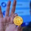 Đồng tiền điện tử Bitcoin. (Ảnh: AFP/TTXVN) 