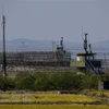 Một chốt canh gác của Hàn Quốc ở Khu phi quân sự (DMZ), giáp giới với Triều Tiên. (Ảnh: AFP/TTXVN) 