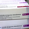Vaccine ngừa COVID-19 của hãng AstraZeneca. (Ảnh: PAP/TTXVN) 