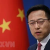 Người phát ngôn Bộ Ngoại giao Trung Quốc Triệu Lập Kiên. (Ảnh: AFP/TTXVN) 
