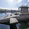Tàu ngầm hạt nhân HMS Vengeance của hải quân Anh.(Ảnh: The Guardian)