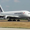 Máy bay của Air France tại sân bay Paris-Charles-de-Gaulle, Pháp. (Ảnh: AFP/TTXVN) 
