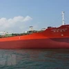 Tàu chở dầu MT Hankuk Chemi của Hàn Quốc bị phía Iran bắt giữ. (Ảnh: Yonhap/TTXVN) 