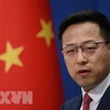Người phát ngôn Bộ Ngoại giao Trung Quốc Triệu Lập Kiên. (Ảnh: AFP/TTXVN) 
