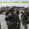 Binh sĩ Mỹ tại Kabul, Afghanistan. (Ảnh: AFP/TTXVN) 