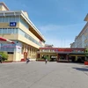 Bệnh viện Đa khoa Hà Tĩnh hoạt động bình thường trở lại từ sáng 9/6. (Ảnh: TT.)