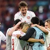 Đan Mạch thẳng tiến vào bán kết EURO 2020. (Nguồn: Getty Images)