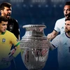 Argentina đối đầu Brazil ở chung kết Copa Ameria.(Nguồn: GettyImages)