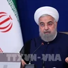 Tổng thống Iran Hassan Rouhani phát biểu tại Tehran. (Ảnh: AFP/TTXVN)