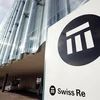 Biểu tượng của tập đoàn tái bảo hiểm Thụy Sĩ Swiss Re. (Nguồn: Reuters) 