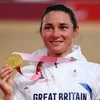  Anh Dame Sarah Storey giành Huy chương Vàng nội dung đua xe đạp cá nhân nữ, hạng C5, tại Paralympic Tokyo 2020, Nhật Bản, ngày 30/8/2021. (Ảnh: Sky News/TTXVN)