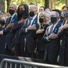 Tổng thống Joe Biden và một số cựu Tổng thống Mỹ tham dự lễ tưởng niệm .(Nguồn: GettyImages)