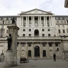 Quang cảnh Ngân hàng Trung ương Anh tại London. (Ảnh: AFP/TTXVN)