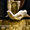 Giá vàng thế giới giảm. (Ảnh: AFP/TTXVN) 