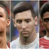 Người chơi đã bày tỏ sự thất vọng về eFootball 2022 trên khắp mạng xã hội, ví dụ như tạo hình của siêu sao Cristiano Ronaldo với đôi mắt lé. (Nguồn: Reuters.) 