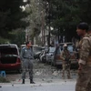 Cảnh sát điều tra tại hiện trường một vụ đánh bom ở Kabul, Afghanistan. (Ảnh tư liệu: THX/TTXVN)