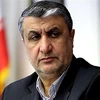 Ông Mohammad Eslami, người đứng đầu Tổ chức Năng lượng Nguyên tử của Iran tại một cuộc họp ở Tehran. (Ảnh: AFP/TTXVN) 