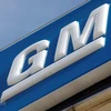 Biểu tượng General Motors tại nhà máy ở Flint, Michigan, Mỹ, 12/6/2019. (Ảnh: AFP/TTXVN) 
