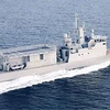 Tàu hải quân tham gia tập trận Mỹ-Ai Cập. (Ảnh: ahram.org.eg)