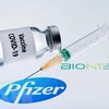 Vaccine do hãng dược Pfizer nghiên cứu và sản xuất (Nguồn:TTXVN)