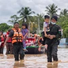 Cư dân một quận ở ngoại ô Kuala Lumpur, Malaysia được sơ tán,(Nguồn: THE GUARDIAN)