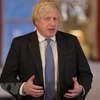 Thủ tướng Anh Boris Johnson phát biểu tại London, Anh. (Ảnh: THX/TTXVN)