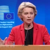 Chủ tịch Ủy ban châu Âu (EC) Ursula von der Leyen. (Ảnh: THX/TTXVN) 