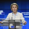 Chủ tịch Ủy ban châu Âu (EC) Ursula von der Leyen. (Ảnh: AFP/TTXVN) 