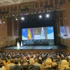 Quang cảnh phiên khai mạc Đại hội đồng Liên minh Nghị viện thế giới lần thứ 143 tại Madrid (Tây Ban Nha). (Ảnh: TTXVN)