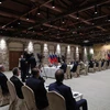 Toàn cảnh cuộc gặp giữa phái đoàn Nga và Ukraine tại thành phố Istanbul, Thổ Nhĩ Kỳ ngày 29/3/2022. (Ảnh: THX/TTXVN)