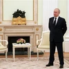 Tổng thống Nga Vladimir Putin tại Điện Kremlin, Moskva. (Ảnh: AFP/TTXVN)