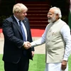 Thủ tướng Anh Boris Johnson có chuyến thăm chính thức tới Ấn Độ. (Nguồn: ANI) 