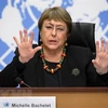 Người đứng đầu Cao ủy nhân quyền của Liên hợp quốc (OHCHR), bà Michelle Bachelet (Ảnh: AFP/TTXVN)